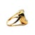 Modern Vintage Bucherer Ring Watch in 18k Yellow Gold, Size 6.5 For Sale - Image 3 of 5
