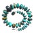 Hubei Turquoise Beaded Necklace For Sale