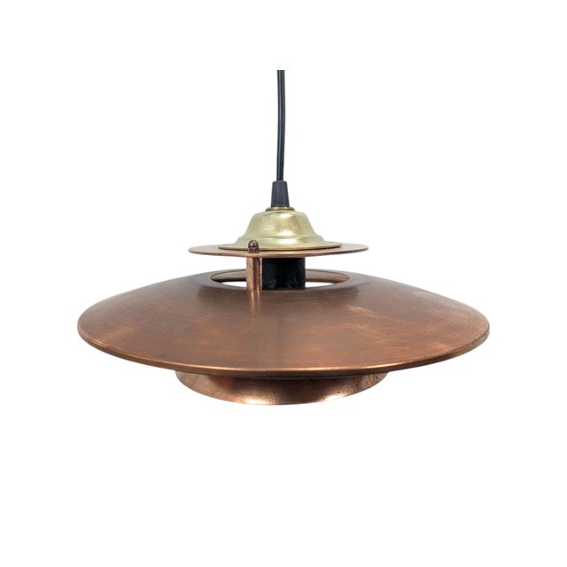 Copper Copper Pendant Lamps, 1970s, Set of 2 For Sale - Image 8 of 11