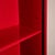 Double-Face Rotating Bookcase / Cabinet in Red Lacquer by Cini Boeri for Arflex, 1980 For Sale - Image 11 of 18