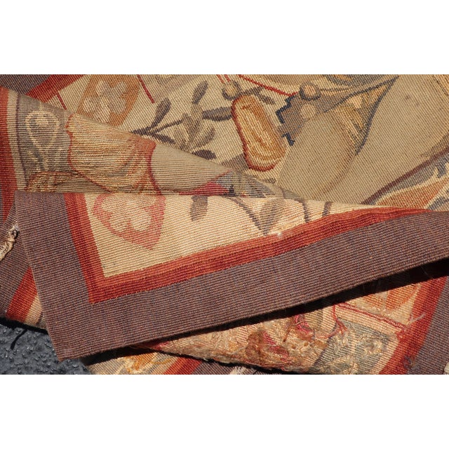Antique French Fine Weave Tapestry in Excellent Condition For Sale - Image 11 of 12