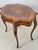 French 19th Century French Inlaid Black Walnut Center Table For Sale - Image 3 of 10