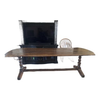 19th Century Pedestal Table Antique For Sale