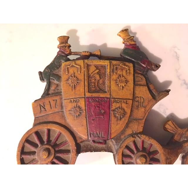 Cast Iron Antique 1920s Door Stop For Sale - Image 9 of 9