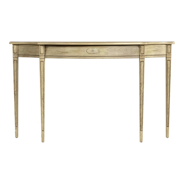 Chester 54" Console Table, Beige For Sale