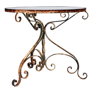Antique Low Iron Garden Table