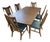1970s Dining Table Set With 6 Chairs - Southern Square Collection For Sale