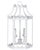 Ivory Scalloped Lantern For Sale - Image 4 of 4