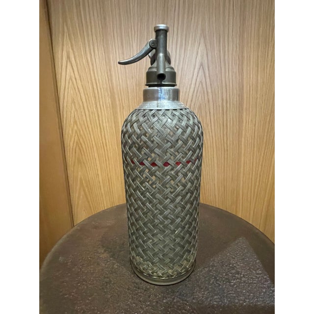 Art Deco Vintage Sparklets London Soda Siphon For Sale - Image 3 of 7