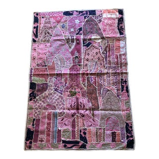 Vintage Indian Textile Art For Sale