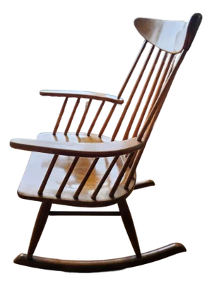 Russel Wright for Conant Ball Rocking Chair, 1950s