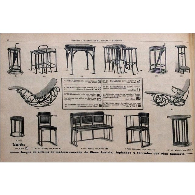Fledermaus Coffee Table by Josef Hoffmann for J&J Kohn, 1907 For Sale - Image 10 of 11