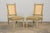 Set of Six Late 19th Century French Louis XVI Style Painted Cane Back Dining Chairs For Sale In New York - Image 6 of 18