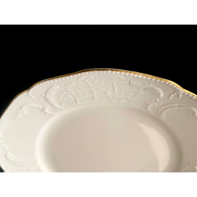 Rosenthal Sanssouci Barbara Thin Gold Trim 8” Salad/Desert Pair of Plates Excellent Vintage Condition. For Sale - Image 17 of 17