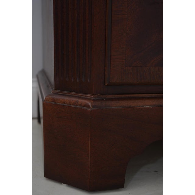 Century Large Mahogany Banded Chest on Chest For Sale - Image 10 of 16