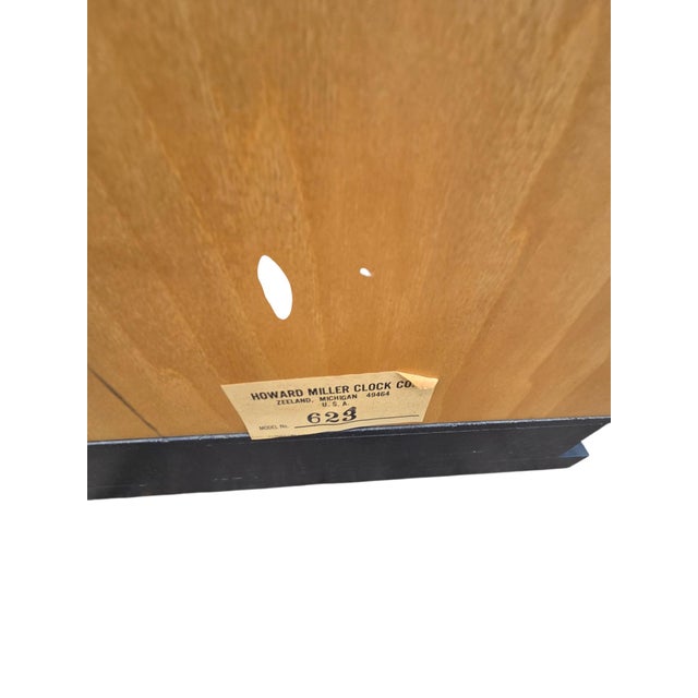 Vintage George Nelson for Howard Miller Grandfather Clock Mid Century Chrome For Sale - Image 9 of 17