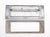 Vintage spring loaded mail slot that opens inward at 45 degrees to allow mail through. Made of brass with a chrome finish....