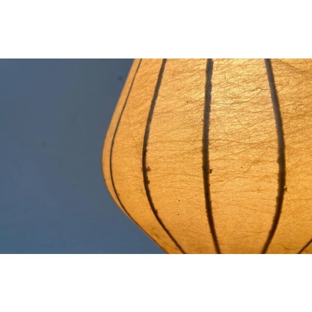 Mid-Century Modern German Minimalist Cocoon Tripod Table Lamp by Friedel Wauer for Goldkant Leuchten, 1960s For Sale - Image 9 of 18