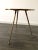 Mid-Century Modern Italian Brass Tripod Side Table with Printed Top, 1950s For Sale - Image 3 of 13