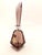 Glass Vintage Perfume Bottle in Pink Crystal Glass with Silver Collar, Spain, 1940s For Sale - Image 7 of 8