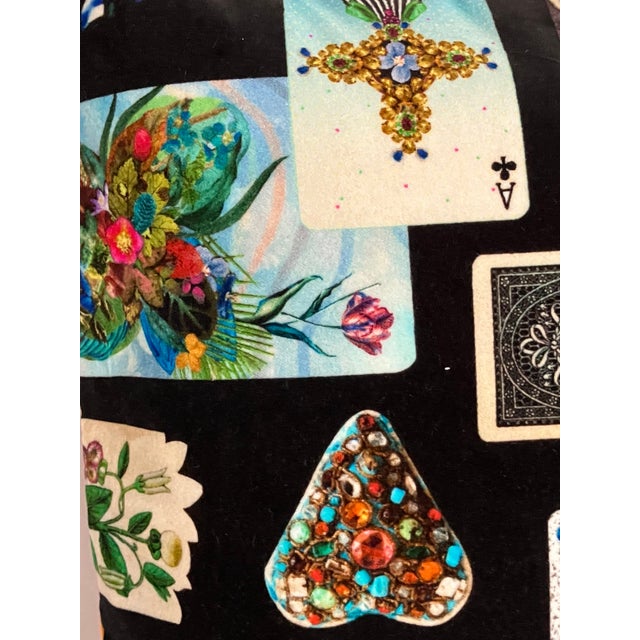 Christian Lacroix Pair of Maison Ed Jeu Pillows by Christian Lacroix For Sale - Image 4 of 7