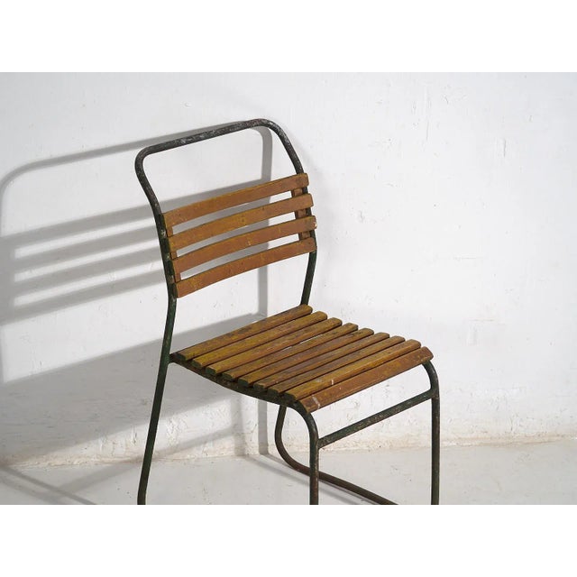 Set of Vintage Garden Chairs, 1920 For Sale - Image 9 of 11