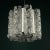 Vintage Ice Murano Glass Chandelier from AV Mazzega, Italy, 1970s For Sale - Image 14 of 18