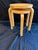 Artet Alvar Aalto Original Design - Three Legged Stool Model 60 - Honey Stained - 2002 - A Pair For Sale - Image 4 of 7