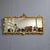A super Victorian Rectangular gilt triple plate mirror, in excellent overall condition. 4ft x 25"