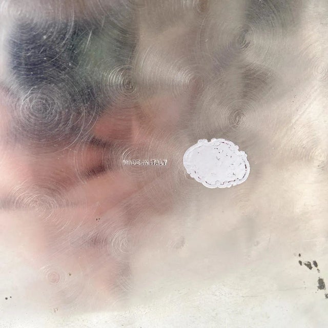 Italian Silver Plated Seal Form Wine Cooler, Franco Lapini Style For Sale - Image 10 of 11