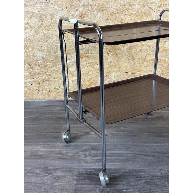 Vintage Space Age Serving Cart, 1970s For Sale - Image 4 of 14