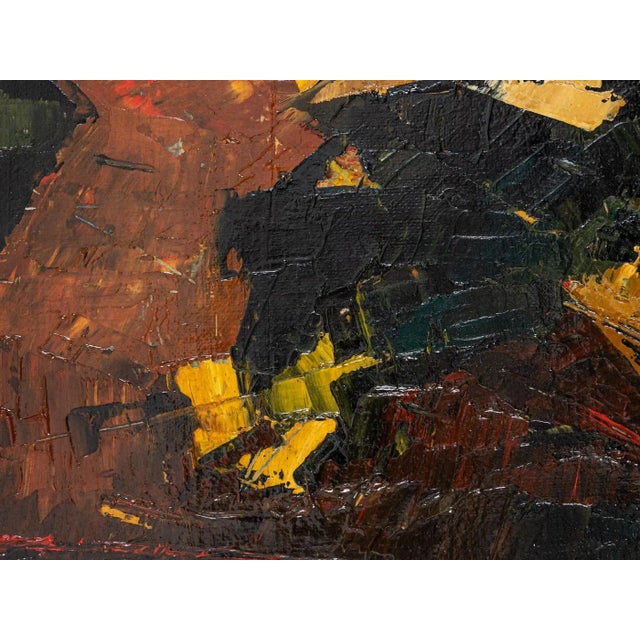 Ditti Hood, Ur Travels Flora, Oil on Canvas, Framed For Sale - Image 3 of 11