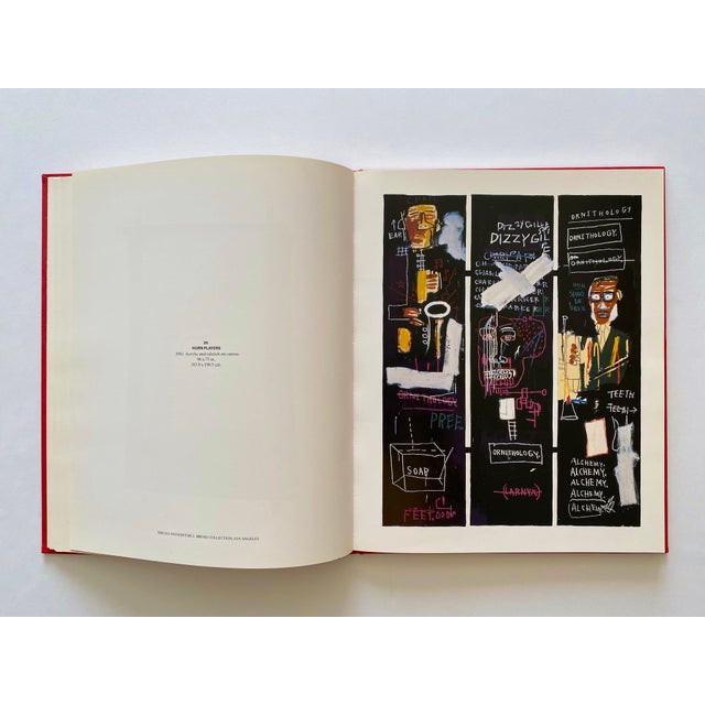 Jean Michel Basquiat Vintage 1989 First Limited Edition Lithograph Print Hardcover Art Exhibition Book For Sale - Image 9 of 18