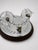 19th Century, James Green & Nephew 'Caduceus' Mirrored Crystal Oil Sconces For Sale - Image 4 of 9