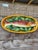 Green Vintage Majolica Trompe L’Oeil Trout Wall Object With Leaf Basketweave Motif For Sale - Image 8 of 10