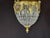 1970 Louis XVI Gold Bronze Crystal Lantern Light - 1 Pc For Sale - Image 4 of 12