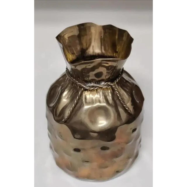 For your consideration. . . A whimsical decorative accessory from the company SARREID LTD. This cleverly designed brass...