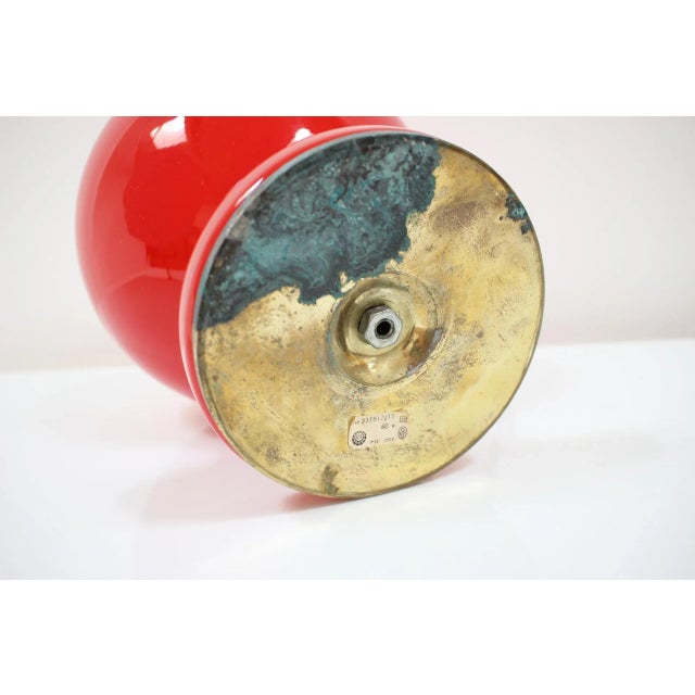 1970s Mid-Century All-Glass Table Lamps by Valašské Mezirici, 1970s For Sale - Image 5 of 11