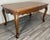 Vintage French Carved Oak Dining Table For Sale - Image 4 of 13