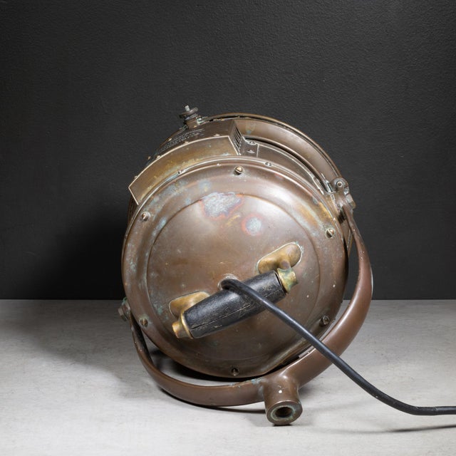Antique the Rushmore Industrial Searchlight c.1905 For Sale - Image 9 of 9