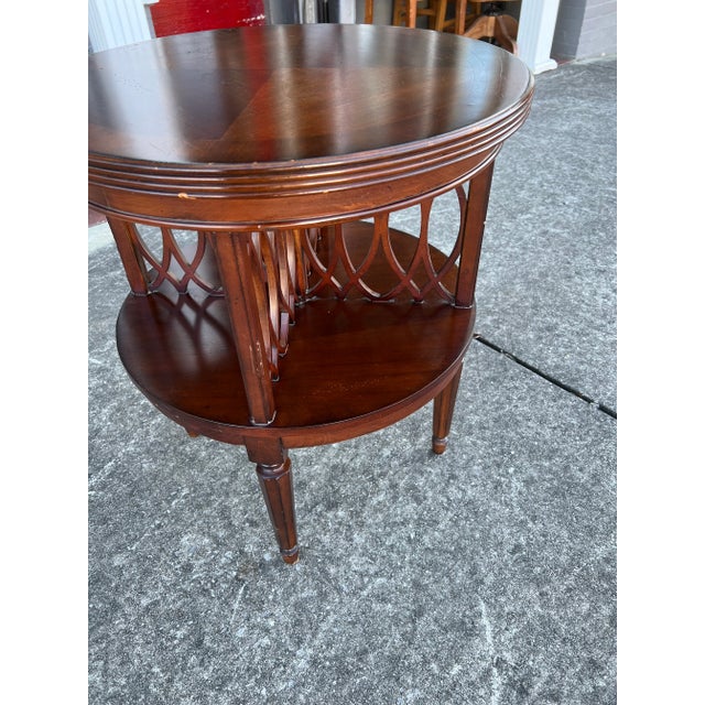 1980s Bassett Book Accent Table For Sale In Nashville - Image 6 of 6