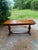 1900 - 1909 Antique French Style Walnut Flip Top Game Table | Carved Pedestal Console Table | Renaissance Revival Sofa Table | Burl Walnut Entry Table For Sale - Image 5 of 13