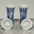 19th Century Boch Hand-Painted Blue & White Delft Garniture Set For Sale - Image 16 of 18
