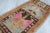 Salmon Mini Turkish Rug -12"x31" For Sale - Image 8 of 10