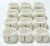 Vintage Fine Bone China Holly & Berry Christmas Napkin Rings, Set of 12 For Sale - Image 9 of 10