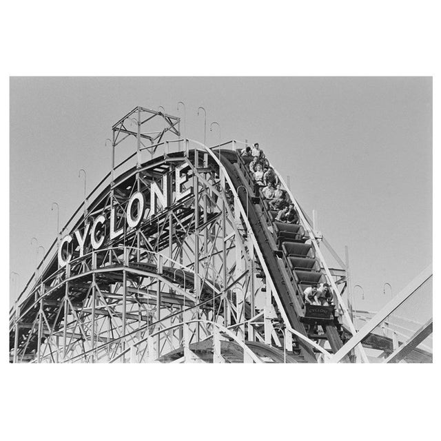 'Coney Island Cyclone' Unframed Archival Pigment Print For Sale