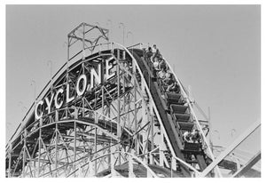 'Coney Island Cyclone' Unframed Archival Pigment Print
