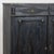 Wood Late 19th Century Swedish Black Painted Sideboard With Fluted Diamond Carving For Sale - Image 7 of 13