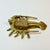1960s 1960s Vintage Coastal Hollywood Regency Boho Chic Brass Lobster Box For Sale - Image 5 of 14