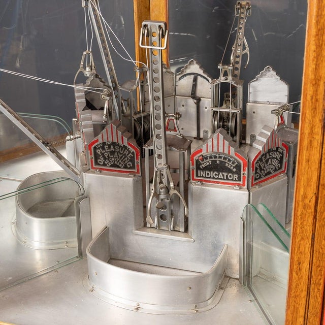 Vintage English Art Deco Crane Claw Arcade Machine, 1930 For Sale - Image 15 of 18